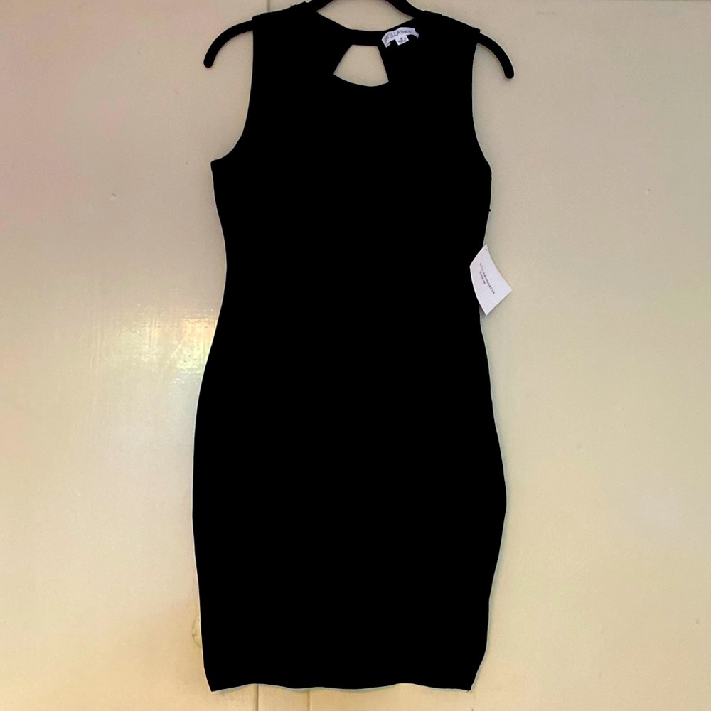 New Elastic Little Black Dress Size Medium